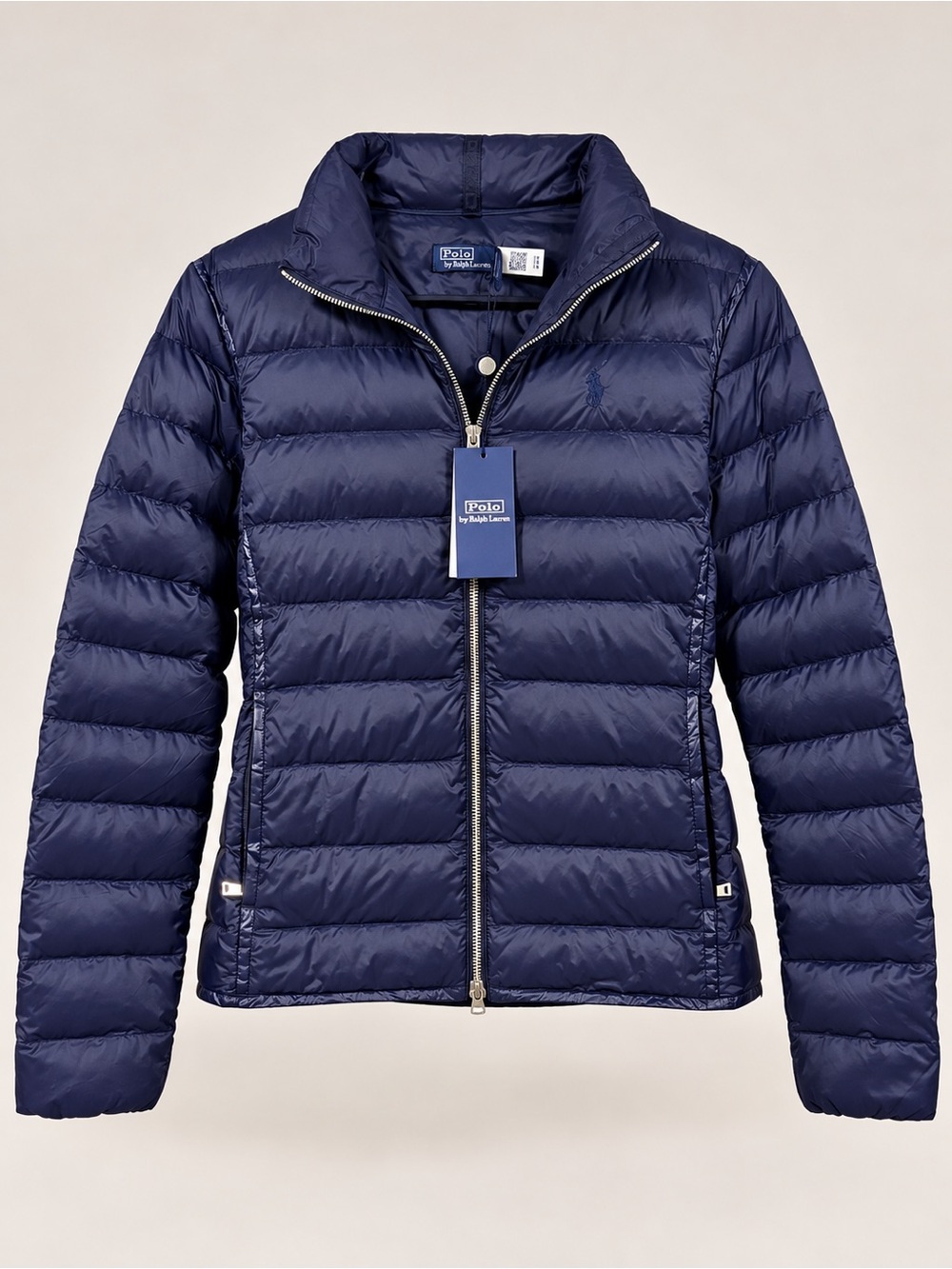 Polo by Ralph Lauren Navy Quilted Puffer Jacket MSRP $399